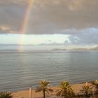 Regenbogen über der Playa