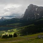 Regenbogen über der Saltria (Seiser Alm)