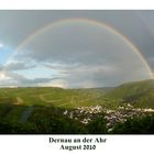 Regenbogen über Dernau an der Ahr