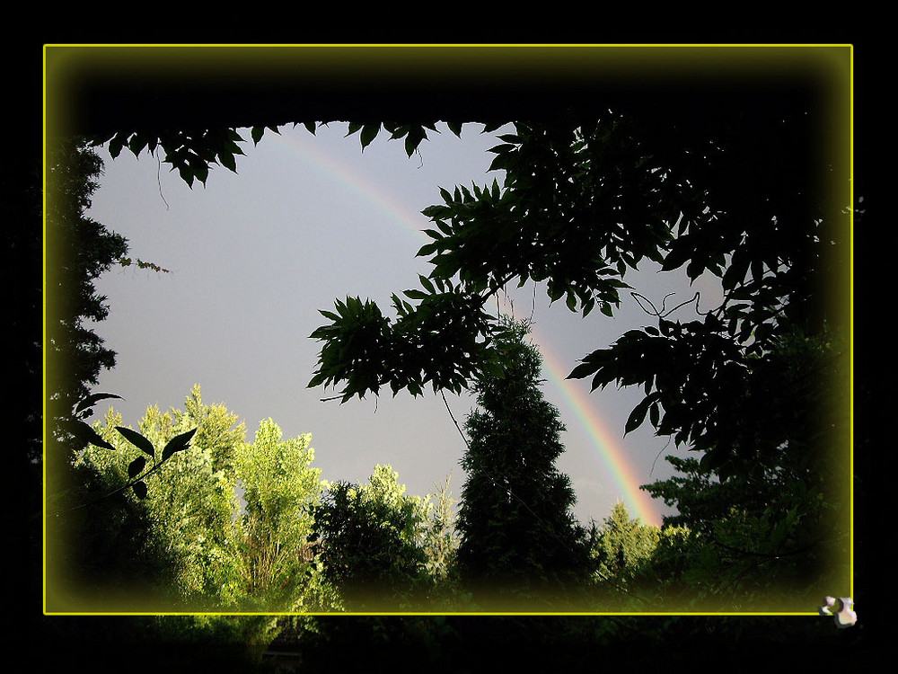 * Regenbogen über Dortmund *