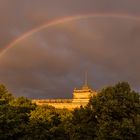 Regenbogen über Dresden