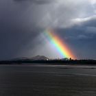 Regenbogen über Edinburgh