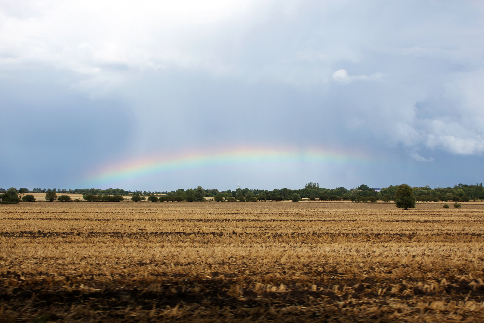 Regenbogen über Fehmarn