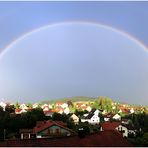 Regenbogen über Freyung