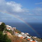 Regenbogen über Garajau