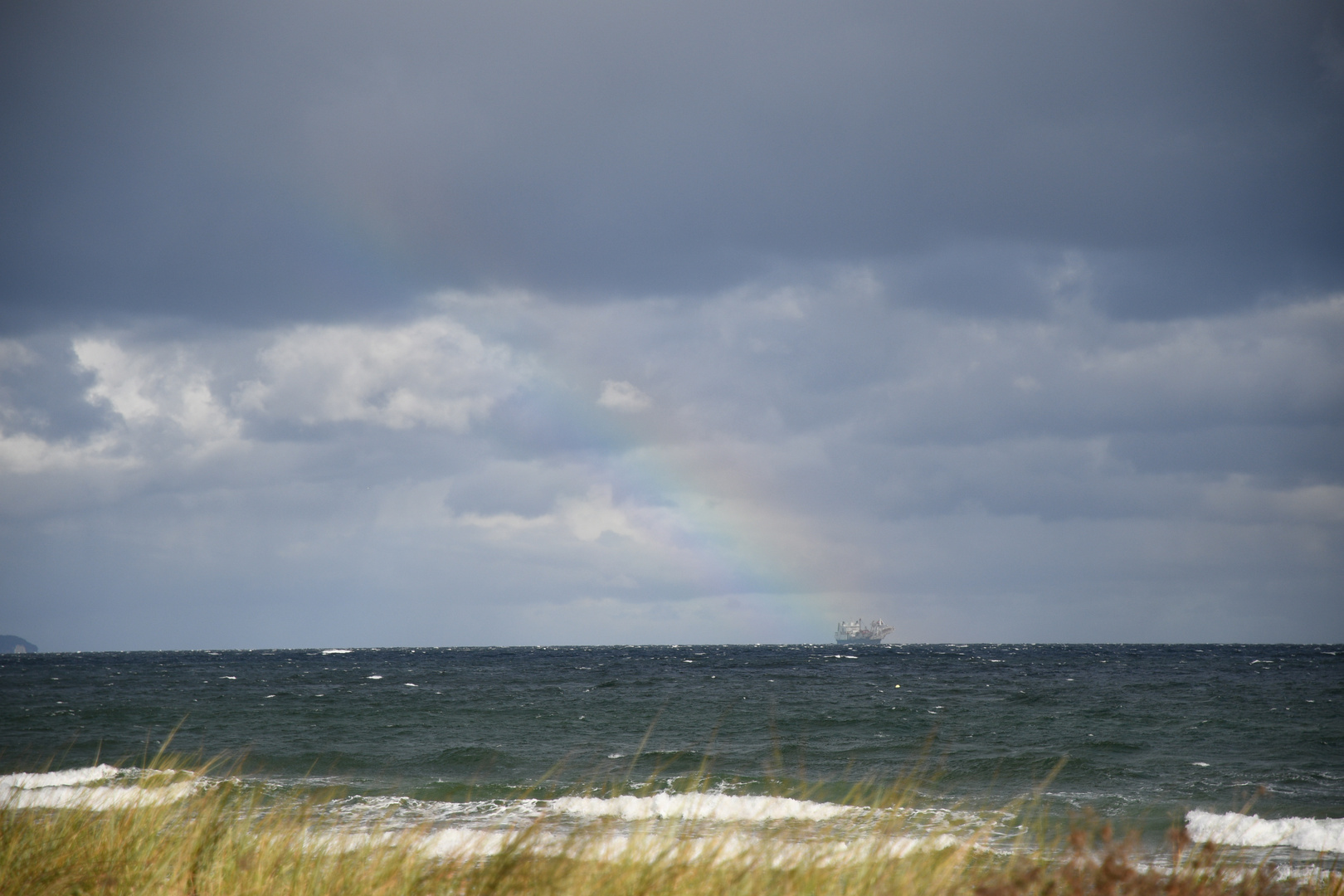 Regenbogen über Göhren