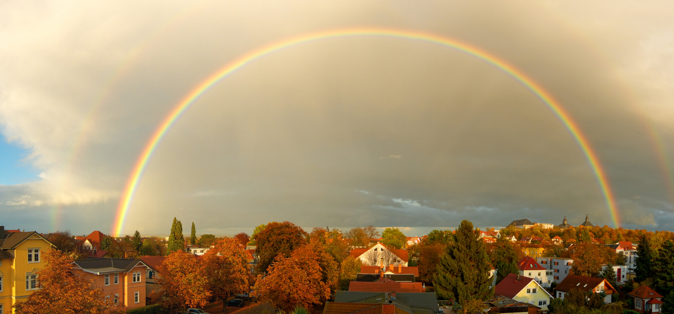 Regenbogen über Gotha