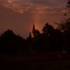 Regenbogen über Gustaf - Adolf Kirche