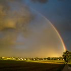 Regenbogen über Hebertshausen