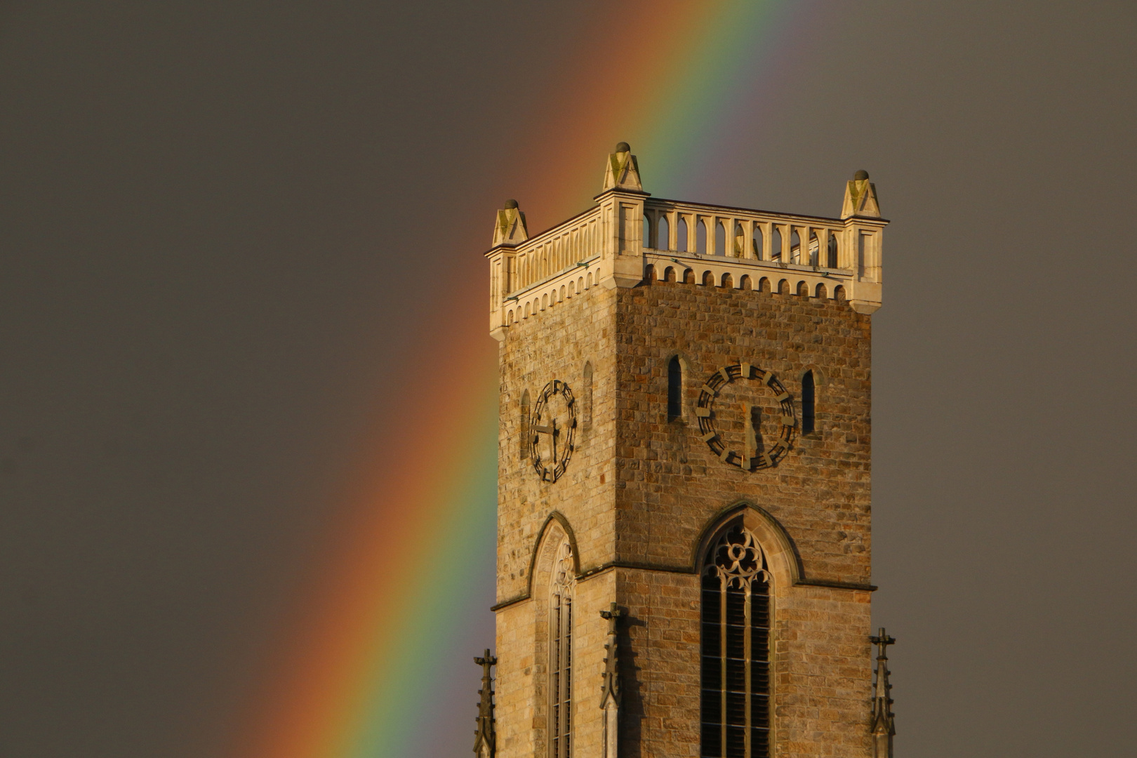 Regenbogen über Henrichenburg