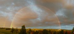 Regenbogen über Hergatz