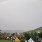 Regenbogen über Jena-Ammerbach