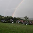 Regenbogen über Jena-Ammerbach