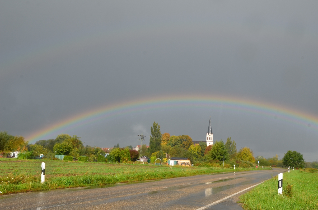 Regenbogen über Jockgrim