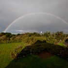 Regenbogen über Kampen