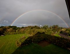 Regenbogen über Kampen