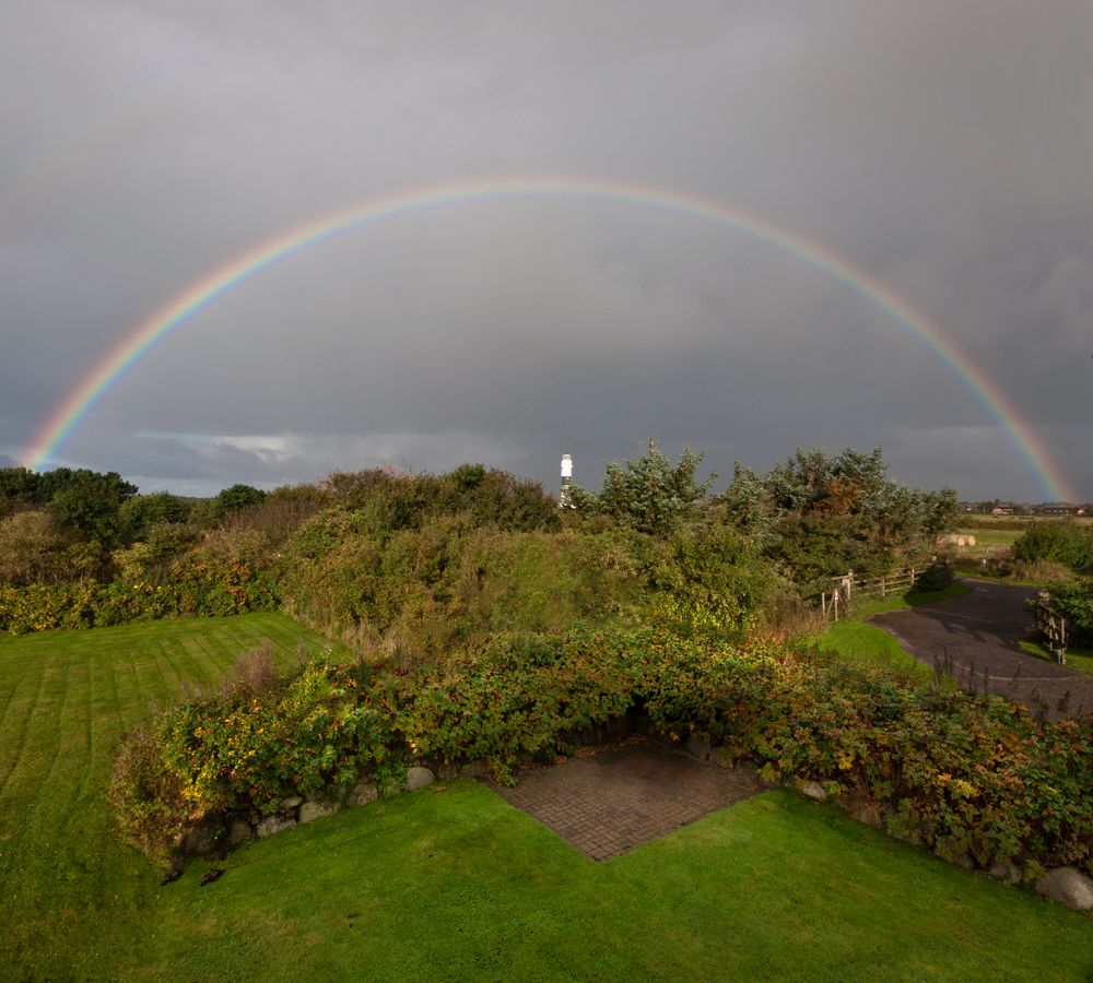 Regenbogen über Kampen II