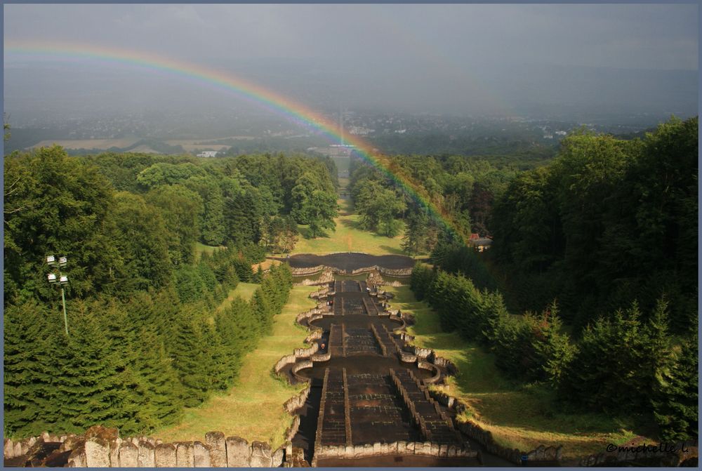 Regenbogen über Kassel/ Rainbow over Cassel