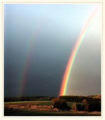 Regenbogen über Kell am See