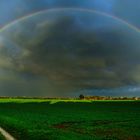 Regenbogen über Leverkusen Hitdorf