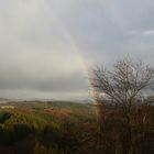 Regenbogen über Lichtenberg (Oberbergischer Kreis)