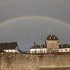 Regenbogen über Linz