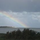 regenbogen über list auf sylt