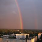 Regenbogen über Marzahn