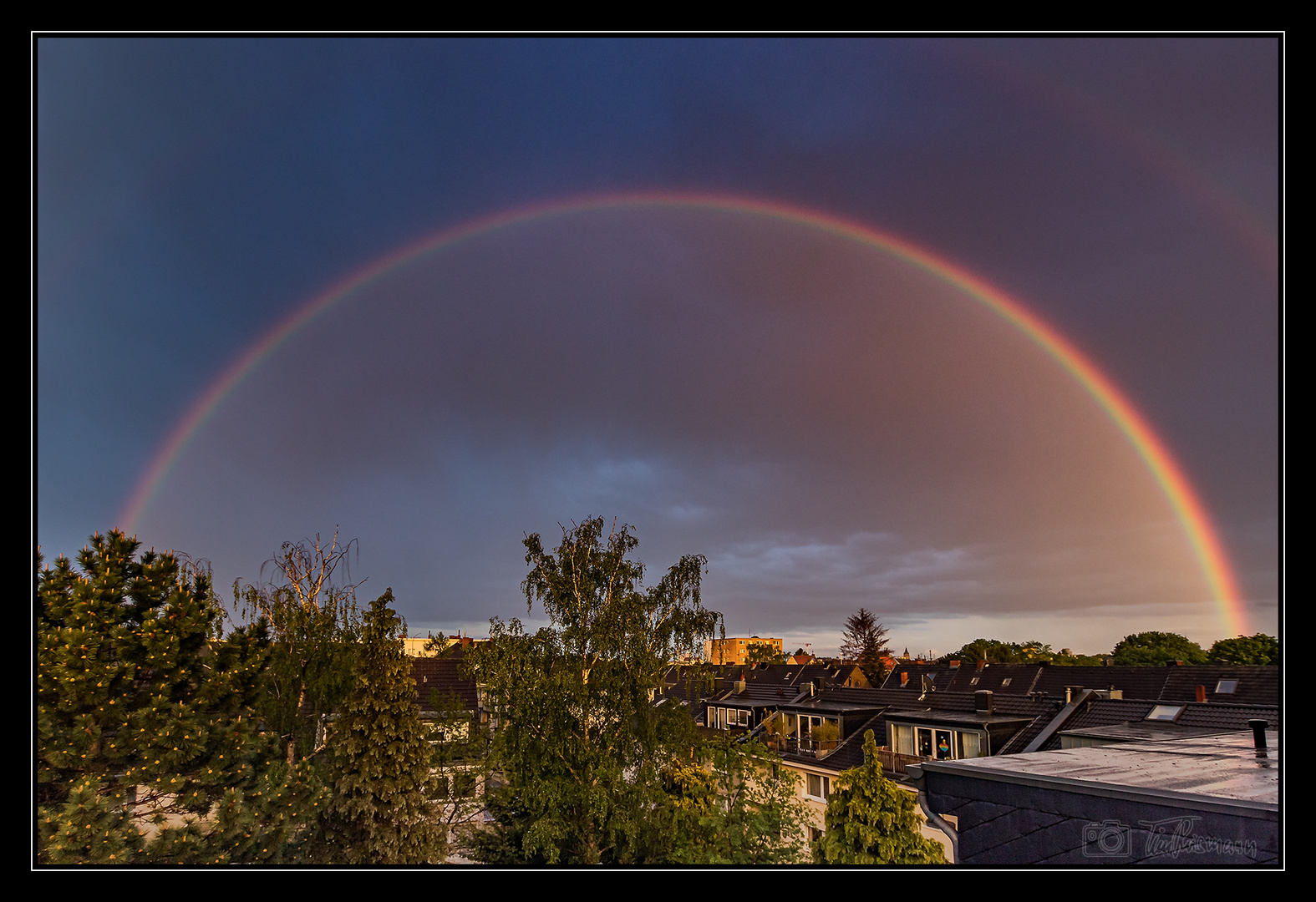 Regenbogen über Mauenheim