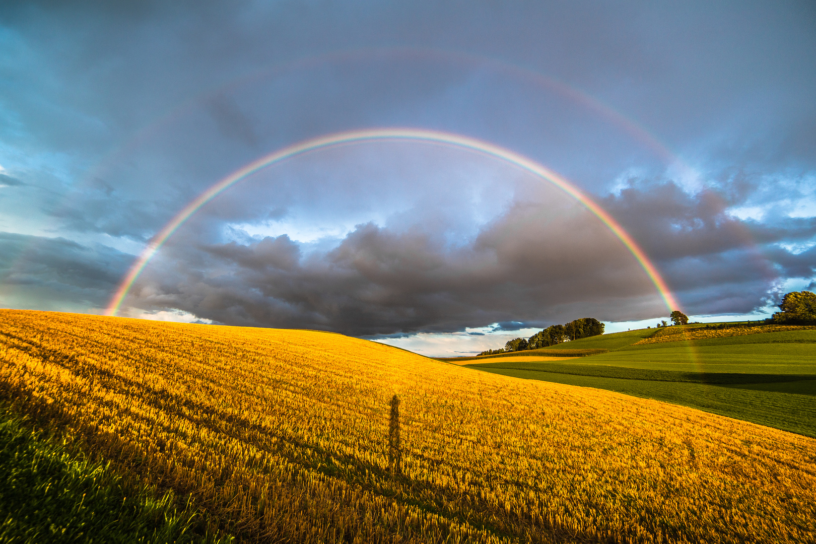 Regenbogen über meinen Schatten