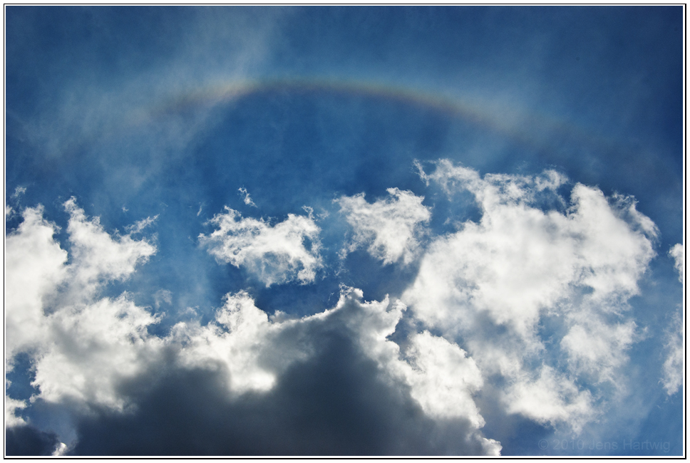 Regenbogen über mir