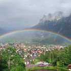 Regenbogen über Mittenwald