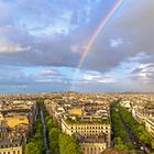 Regenbogen über Montmatre mit Sacre Coeur