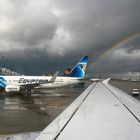 ...Regenbogen über MUC...