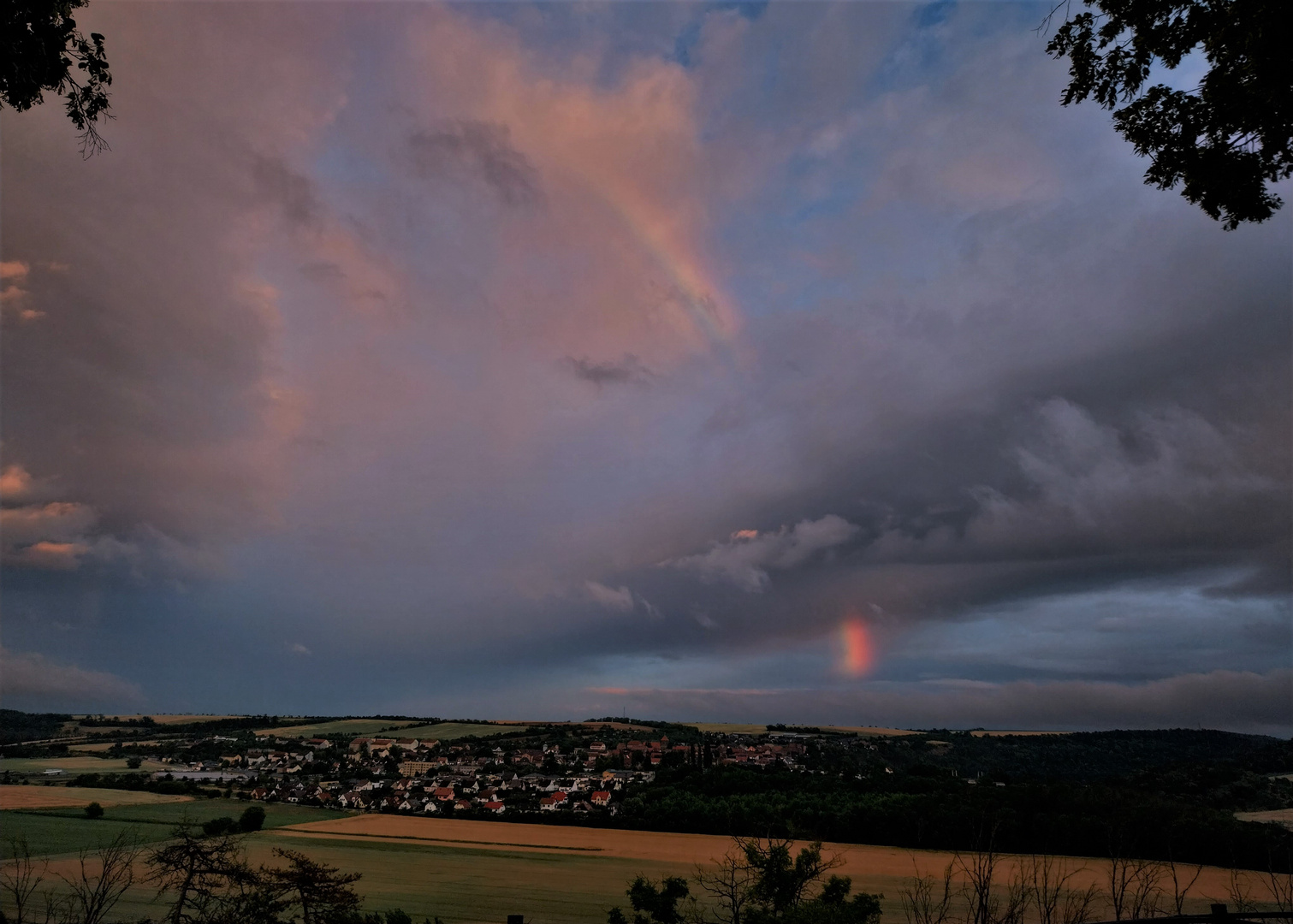 Regenbogen über Nebra