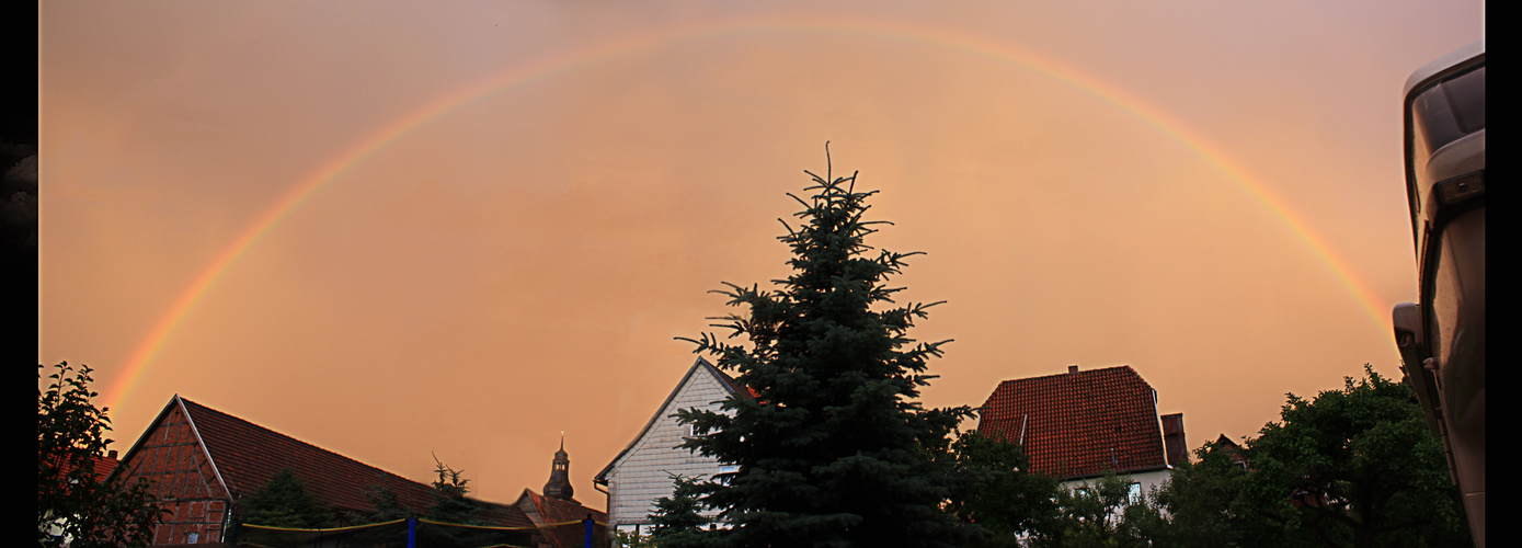 Regenbogen über Niedergebra