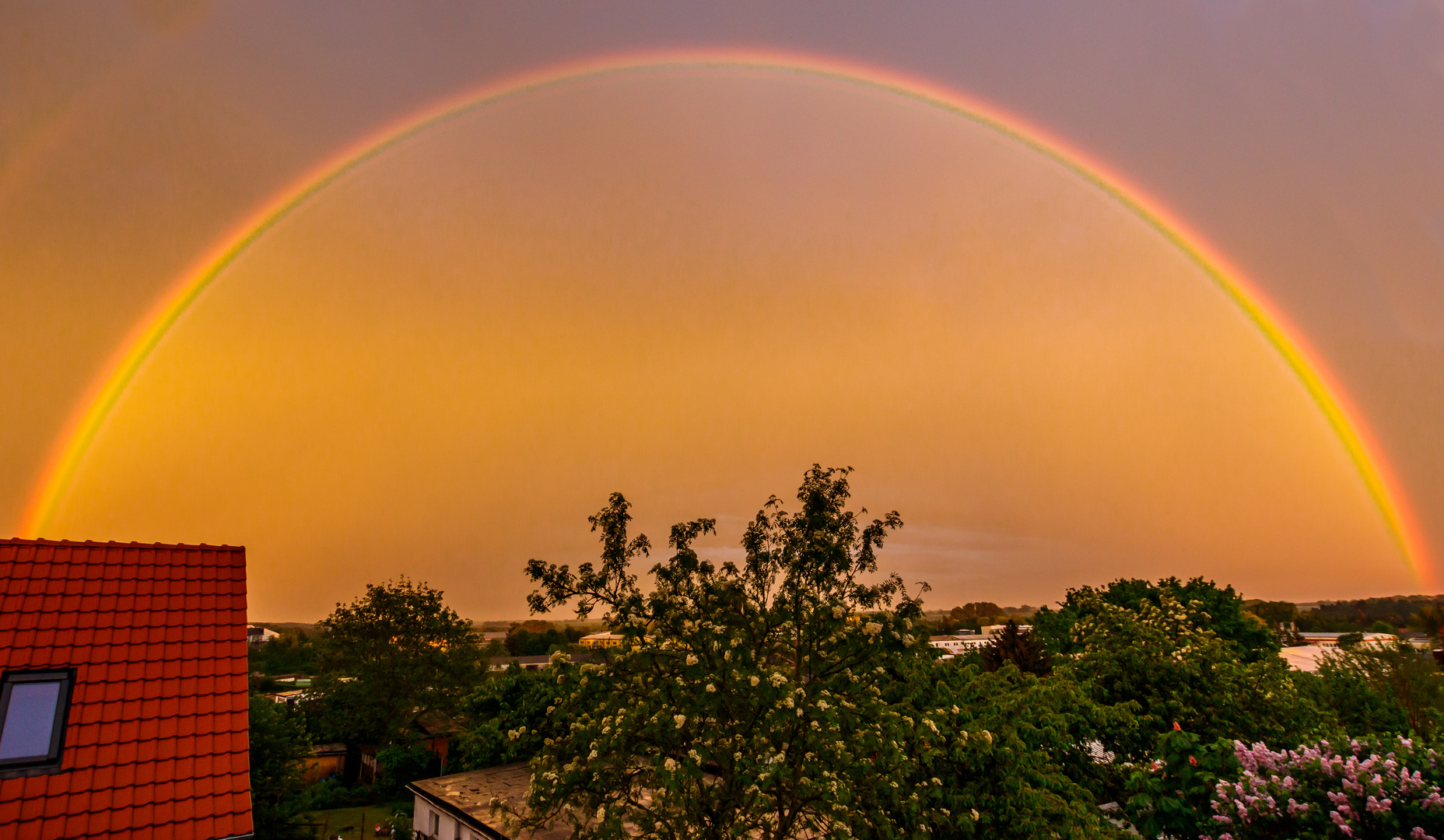 Regenbogen über Nordwest-Mecklenburg