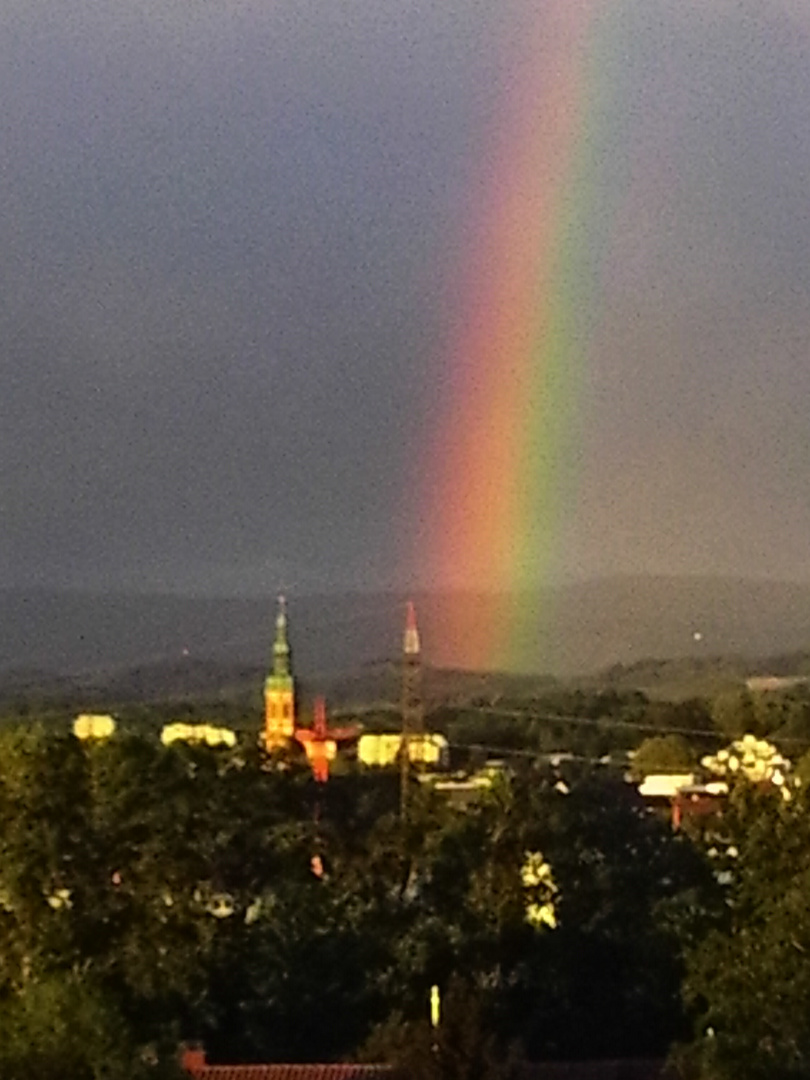 REGENBOGEN ÜBER OFFENBURG