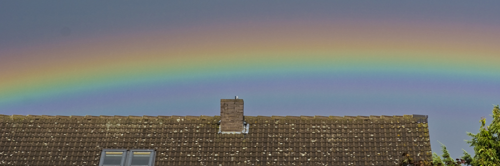 Regenbogen über Ostwestfalen