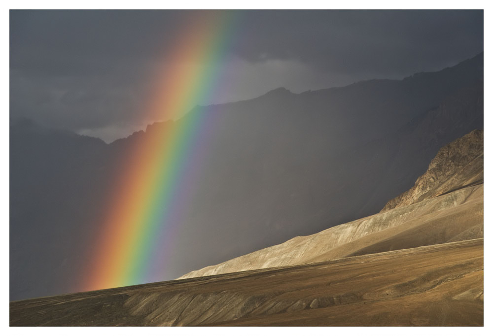 Regenbogen über Padum - Zanskar