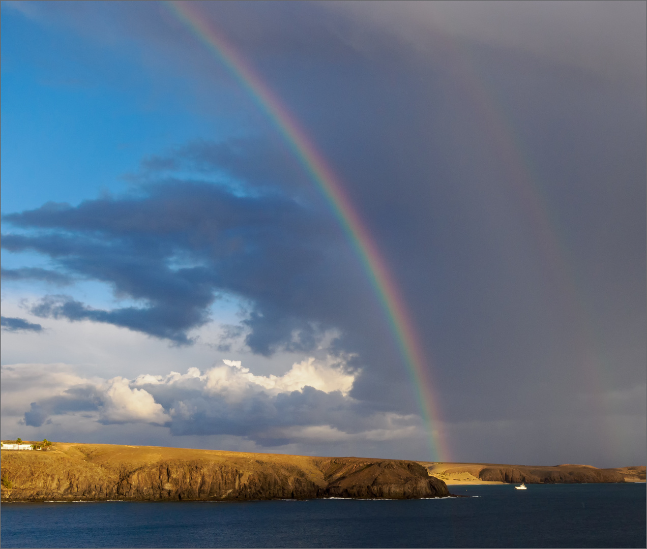 Regenbogen über Papagayo