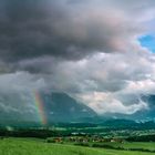 ---Regenbogen über Piding---