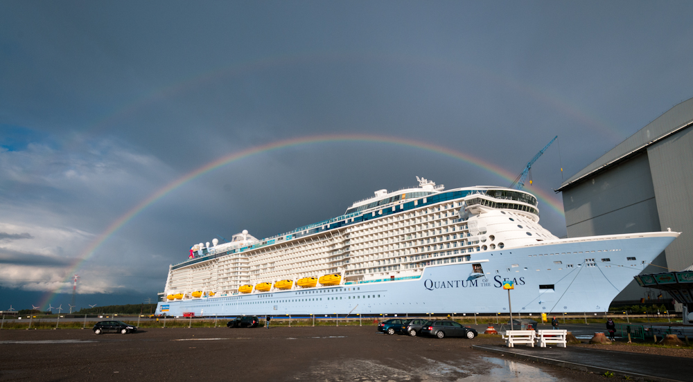 Regenbogen über QotS