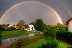 Regenbogen über Raddusch