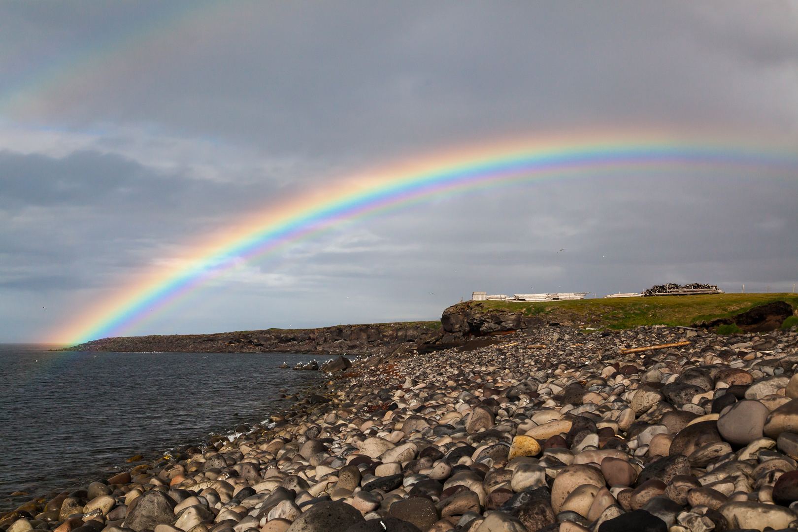 Regenbogen über Raudinupur