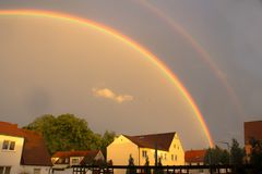 Regenbogen über Regensburg 3