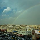 regenbogen über riyadh