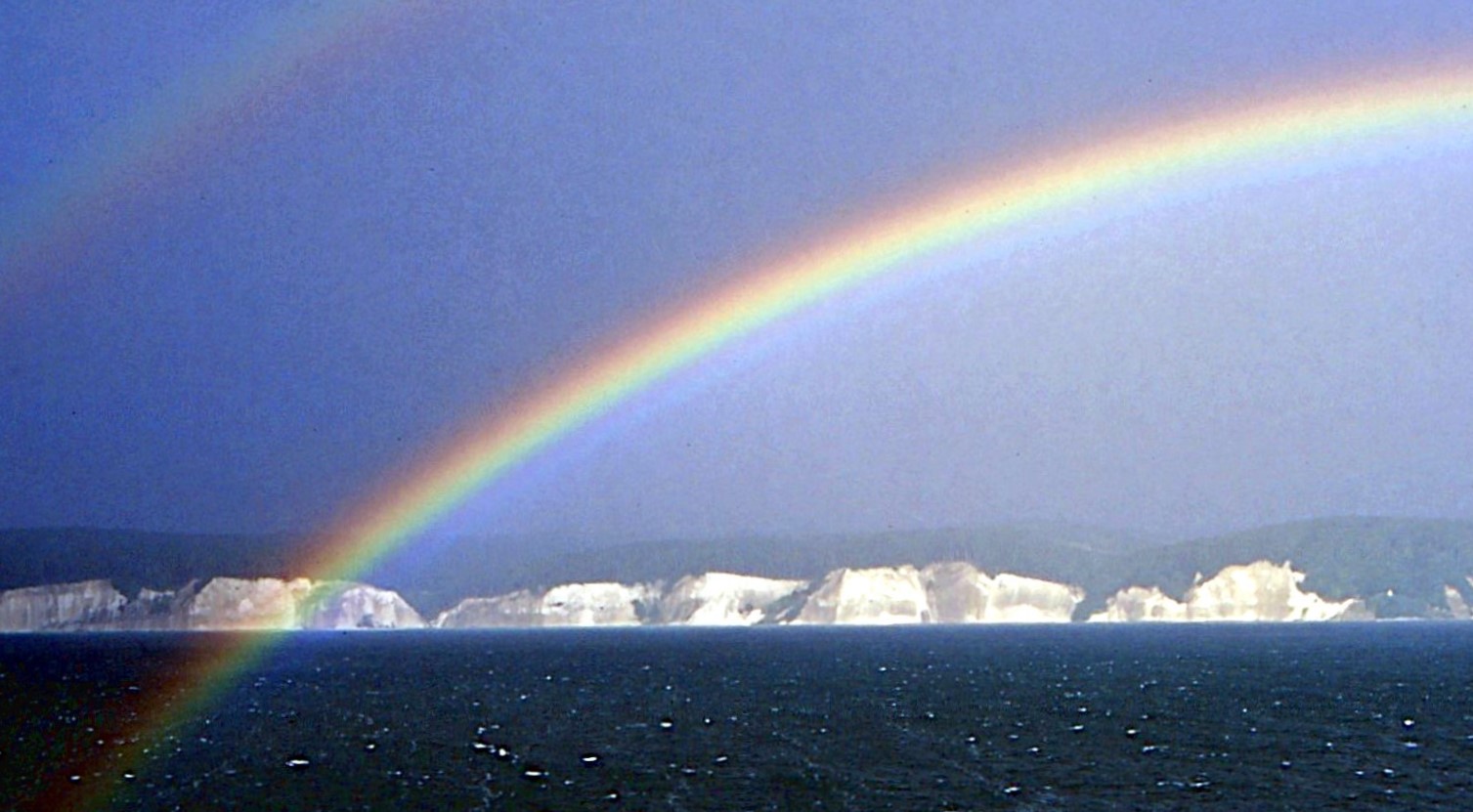 Regenbogen über Rügen