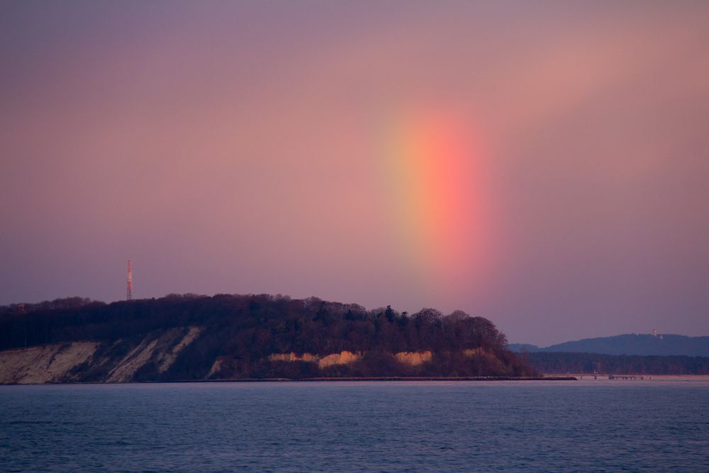 Regenbogen über Rügen