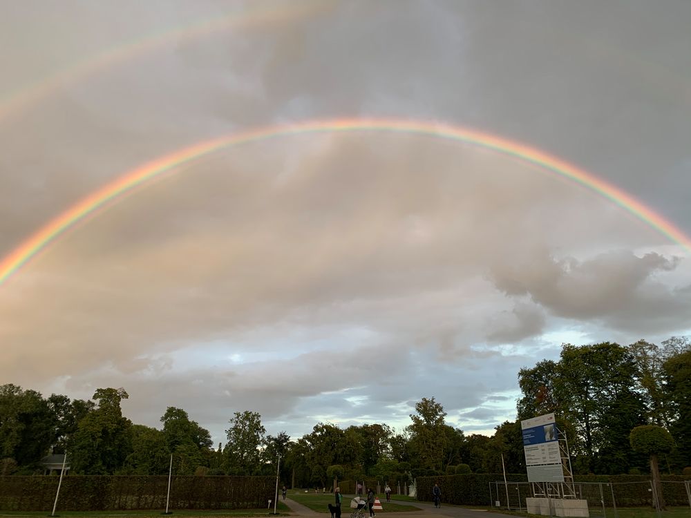 Regenbogen ???? über Sanssouci 